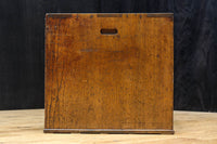 味わい深い面持ちの両袖タイプの彫金机 BB3325