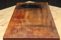 両袖に引き出しを備えた味わい深い文机 BB3326