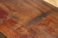 両袖に引き出しを備えた味わい深い文机 BB3326