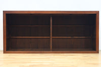 視線を離せない程に美しい波を打つような杢目の4枚引き戸の水屋箪笥 BB3327