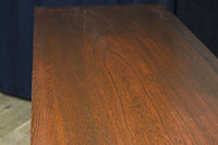 視線を離せない程に美しい波を打つような杢目の4枚引き戸の水屋箪笥 BB3327