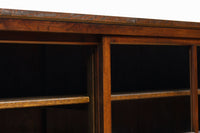 温かみある色彩にゆらゆらガラスが揺らめく十字窓レトロガラスケース BB3328