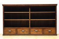 温かみある色彩にゆらゆらガラスが揺らめく十字窓レトロガラスケース BB3328