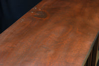 温かみある色彩にゆらゆらガラスが揺らめく十字窓レトロガラスケース BB3328