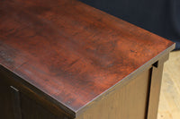 温かみある色彩にゆらゆらガラスが揺らめく十字窓レトロガラスケース BB3328