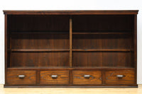 温かみある色彩にゆらゆらガラスが揺らめく十字窓レトロガラスケース BB3328