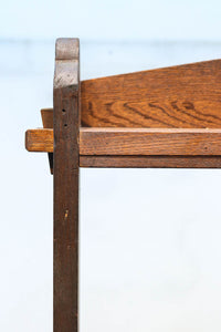 使い勝手の良い落ち着いた風合いの総欅レトロ本棚 BB3329