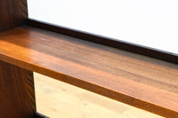 使い勝手の良い落ち着いた風合いの総欅レトロ本棚 BB3329