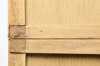 幅1222ミリ‼︎木地色の美しい風合いをした上質なレトロガラスケース BB3336