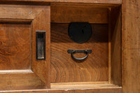 優美なけやき杢目に漆の艶やかな光沢が貫録を漂わす美濃階段箪笥 BB3337