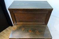 優美なけやき杢目に漆の艶やかな光沢が貫録を漂わす美濃階段箪笥 BB3337