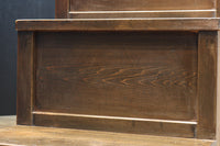 優美なけやき杢目に漆の艶やかな光沢が貫録を漂わす美濃階段箪笥 BB3337