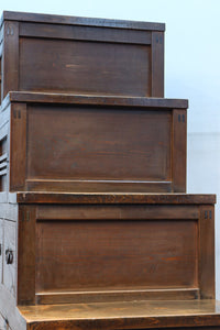 優美なけやき杢目に漆の艶やかな光沢が貫録を漂わす美濃階段箪笥 BB3337