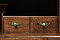 繊細な杢目が浮かびレトロ感溢れる小型茶箪笥 BB3370