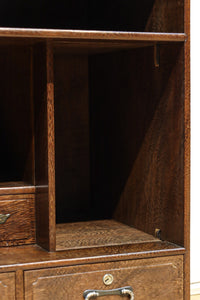 繊細な杢目が浮かびレトロ感溢れる小型茶箪笥 BB3370