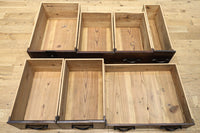 小型サイズ!! 歳月を重ねた時代の風格漂う階段箪笥 BB3380