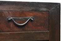 珍品!! 赤みを帯びた艶やかな色彩と丸金具が趣きを深める収納箪笥 BB3381