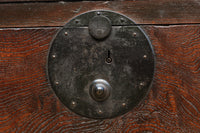 珍品!! 赤みを帯びた艶やかな色彩と丸金具が趣きを深める収納箪笥 BB3381