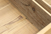 温もり溢れる木地色のオークレトロガラスケース BB3383