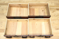 唐獅子の装飾金具が圧巻の華やかで凛々しい仙台箪笥 BB3391