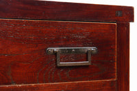 横桟造りの引き戸が印象深い庄内帳場箪笥 BB3398