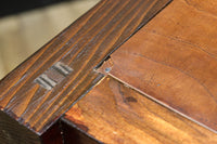 横桟造りの引き戸が印象深い庄内帳場箪笥 BB3398