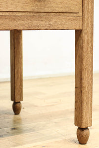 昭和レトロ!! フローラガラスが目を惹く、小振りで可愛らしいキャビネット BB3399