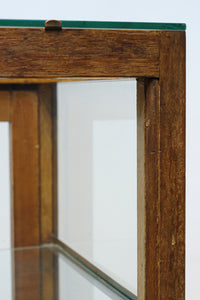 L-shaped glass display case BB3428