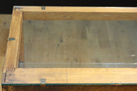 L-shaped glass display case BB3428
