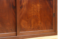 欅杢目が見事な格調ある面持ちの収納箪笥 BB3431