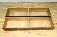 穏やかなケヤキ杢目が浮かぶ時代のローチェスト BB3440