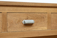 稀少‼︎ 温かみのある木地色に引き出しを上下に備えたレトロオークガラスケース BB3450