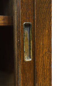 ゆらゆらガラスとレリーフ彫刻で優しい雰囲気のガラスケース BB3452