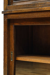 ゆらゆらガラスとレリーフ彫刻で優しい雰囲気のガラスケース BB3452