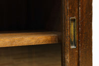 ゆらゆらガラスとレリーフ彫刻で優しい雰囲気のガラスケース BB3452