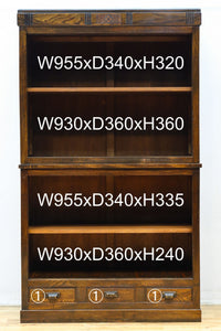 ゆらゆらガラスとレリーフ彫刻で優しい雰囲気のガラスケース BB3452