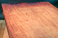 頑丈な鉄脚を味わいある天板と組み合わせた創作テーブル Ba7799