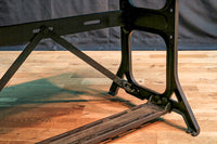 頑丈な鉄脚を味わいある天板と組み合わせた創作テーブル Ba7799