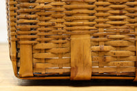 温かみある風合いに包まれた竹製角カゴ DC1034