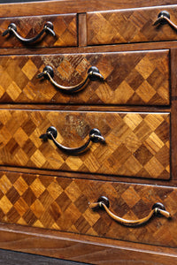 繊細な寄木造りが美しい小引き出し DC3733