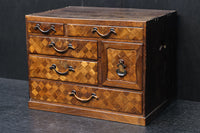 繊細な寄木造りが美しい小引き出し DC3733