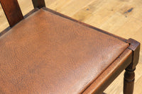 オークの時代を重ねた風合いが素敵なアンティークチェアー DB3908 在庫2脚