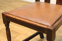 オークの時代を重ねた風合いが素敵なアンティークチェアー DB3908 在庫2脚