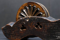 杢目を引き立てる形や模様のある墨壺 DC4071abc 在庫(a:0 b:1 c:0)個