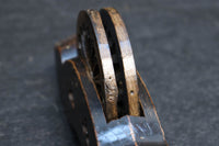 杢目を引き立てる形や模様のある墨壺 DC4071abc 在庫(a:0 b:1 c:0)個