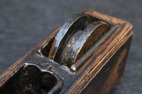 杢目を引き立てる形や模様のある墨壺 DC4071abc 在庫(a:0 b:1 c:0)個