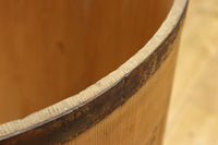 特大珍品‼ 木地色の風合いに時代の趣きある三斗マス DC4126