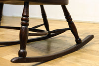 ディスプレイ用に!! 風合い豊かなオーク造りのロッキングチェア DC4184