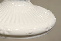 縁周りの花型プレス模様が可愛らしい電笠 DC4564