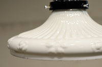 縁周りの花型プレス模様が可愛らしい電笠 DC4564